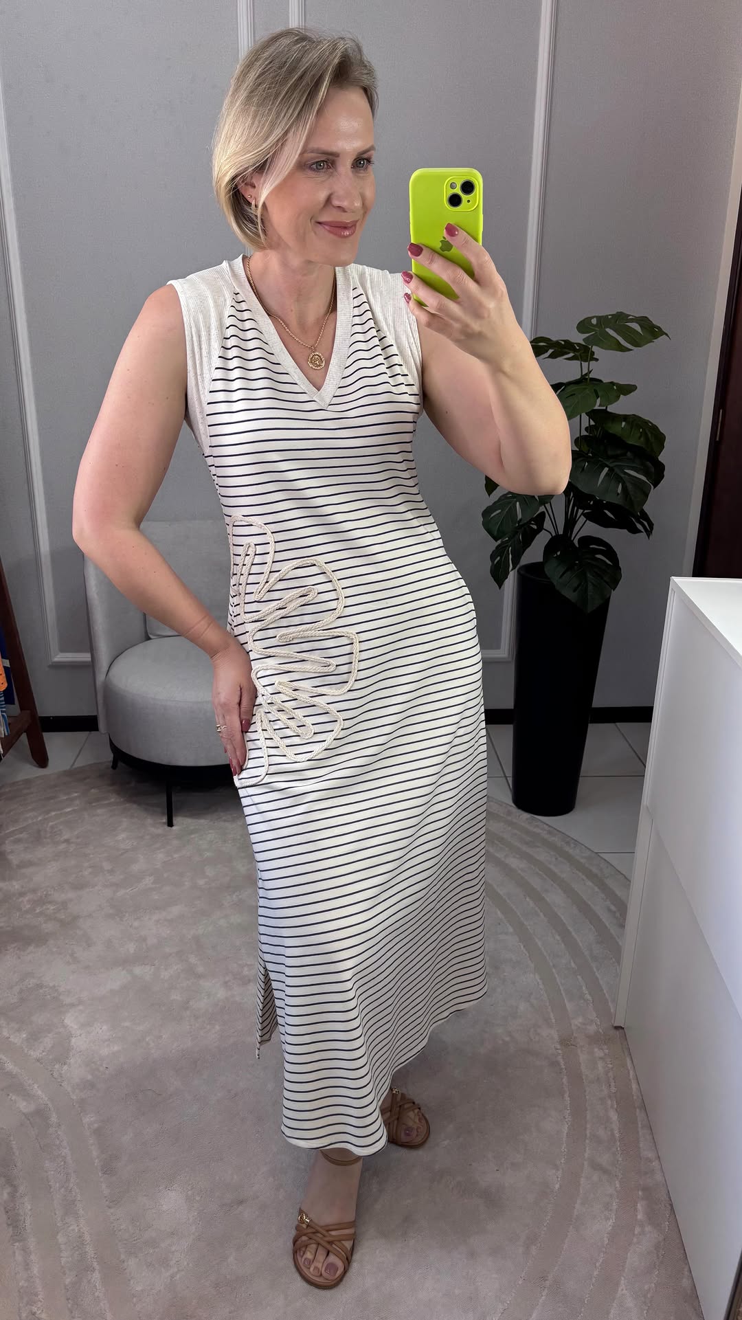 Vestido Juliana - Linho 100%