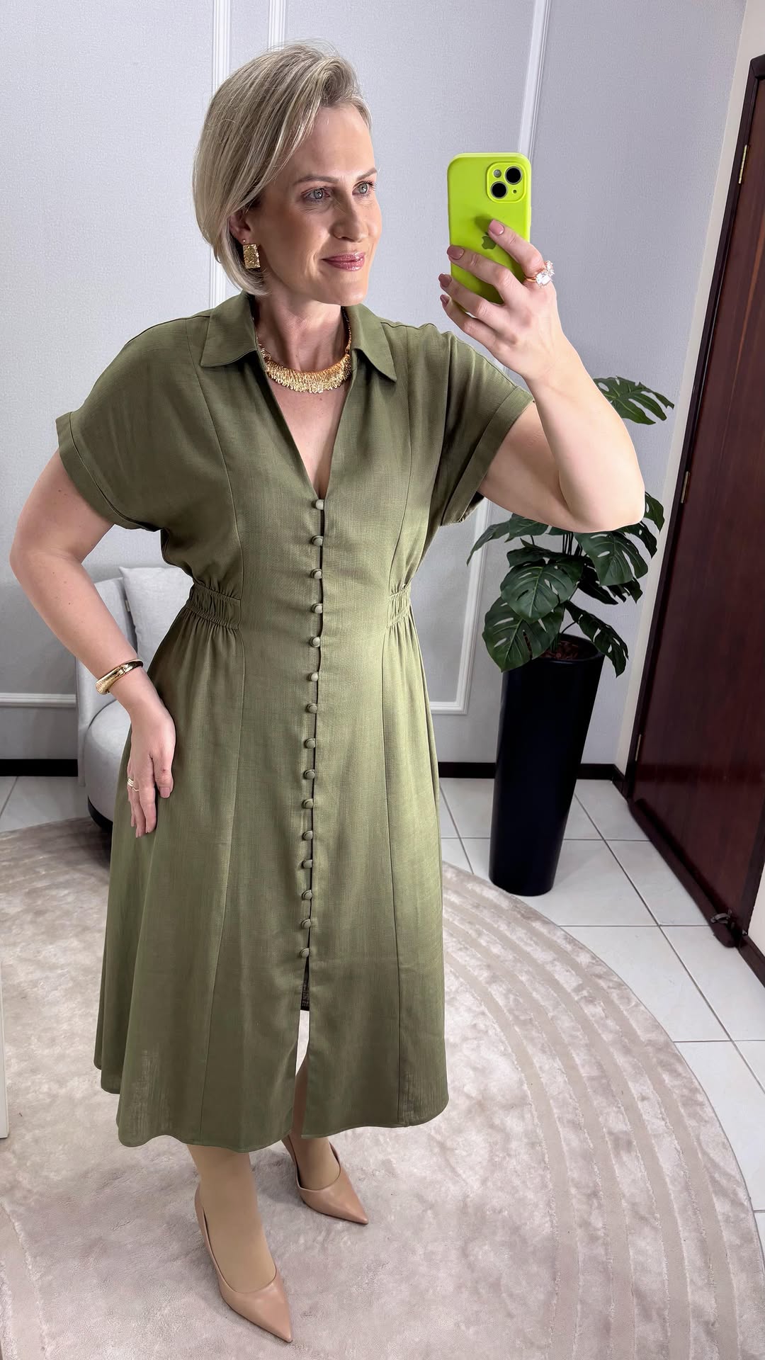 Vestido Camile Midi - Viscose