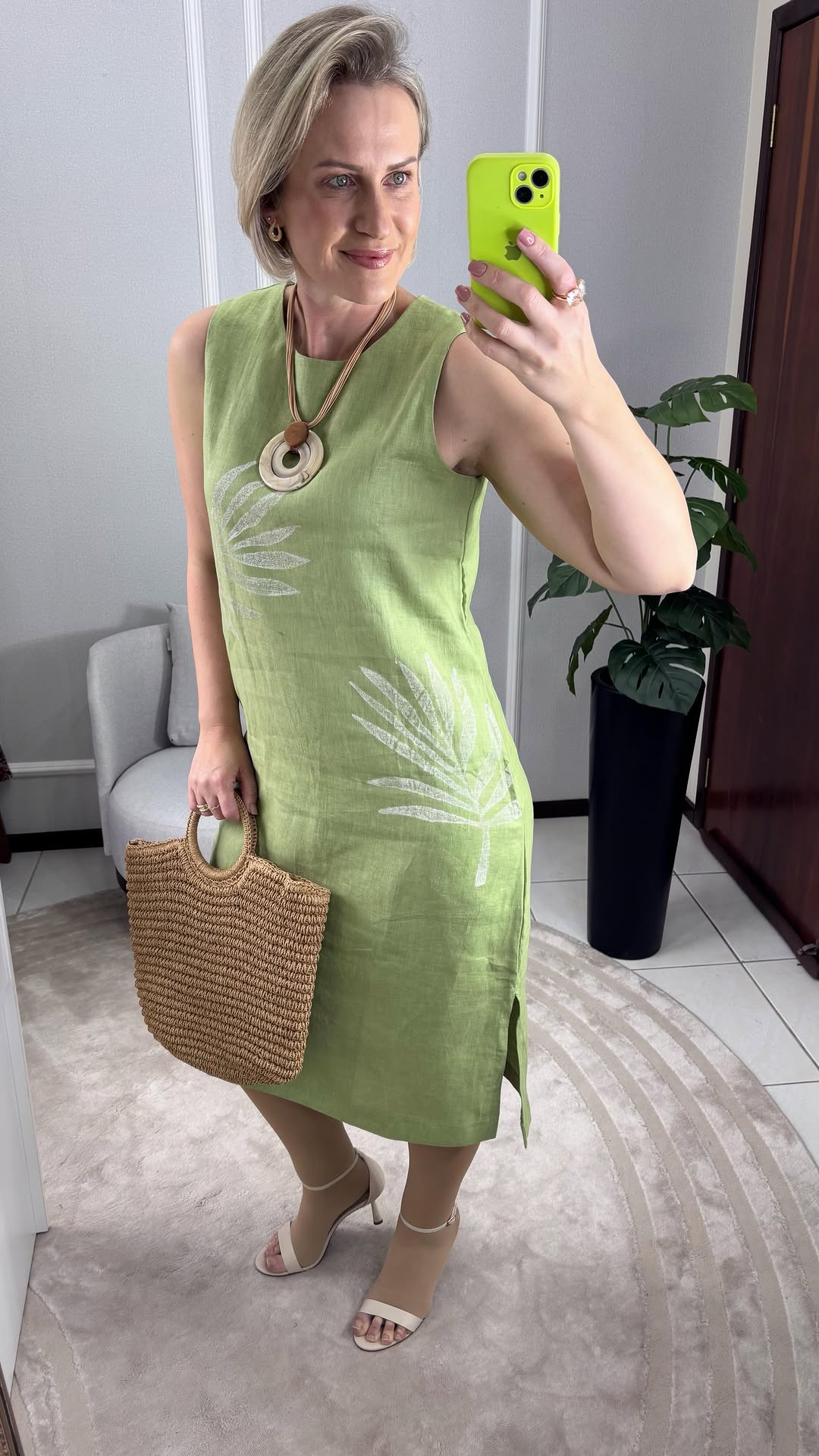 Vestido Luciana - Linho Puro