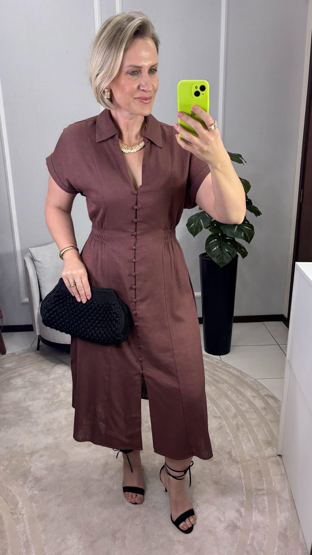 Vestido Camile Midi - Viscose