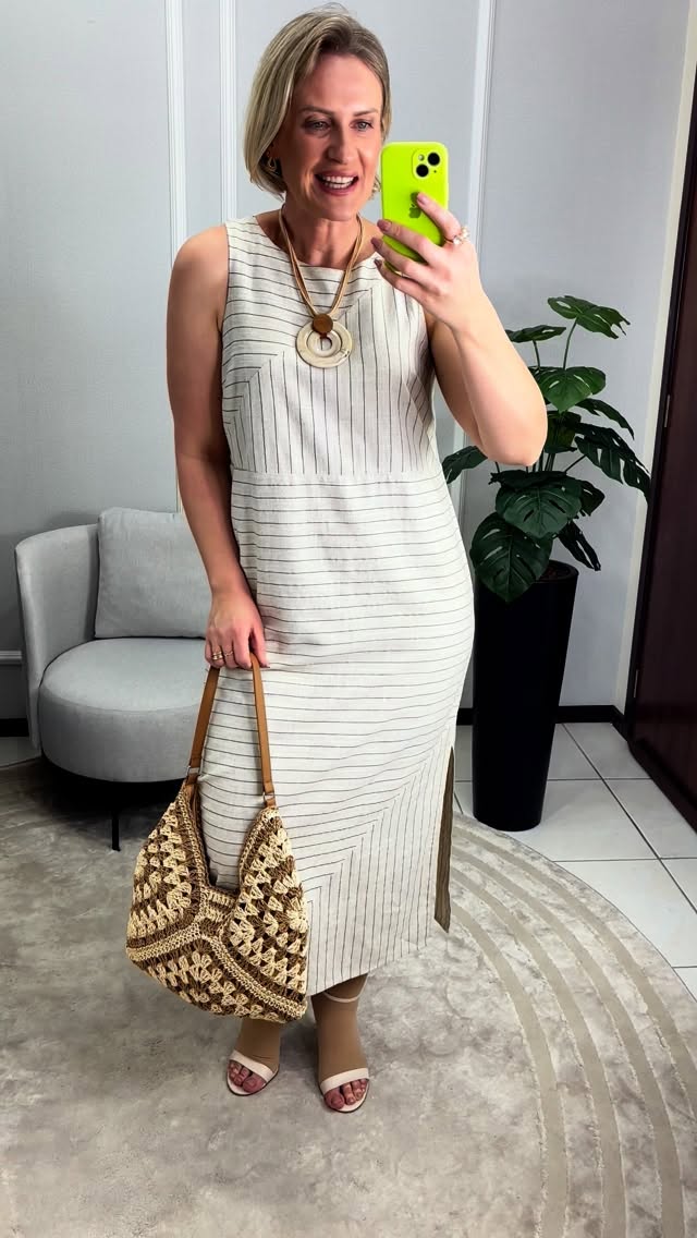 Vestido Juliana - Linho c/ Viscose