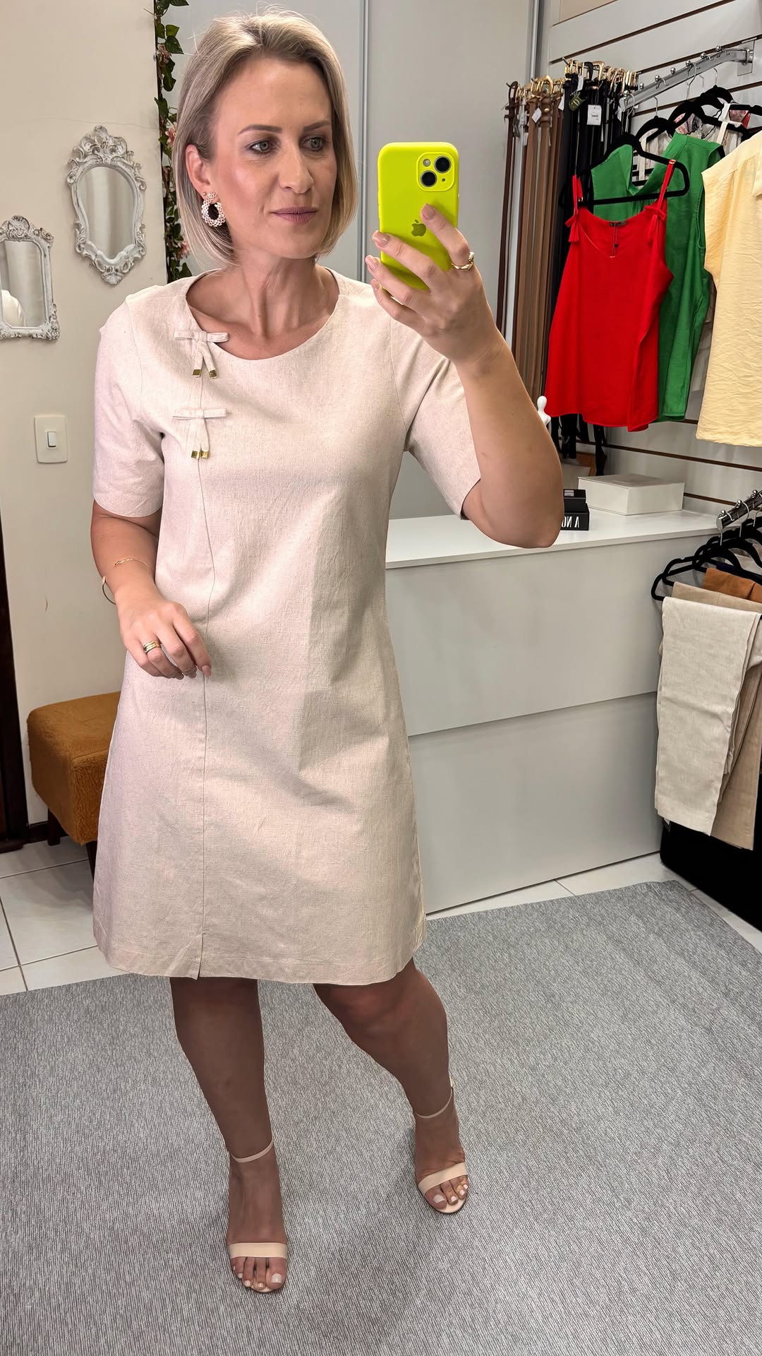 Vestidos Olivia - Linho