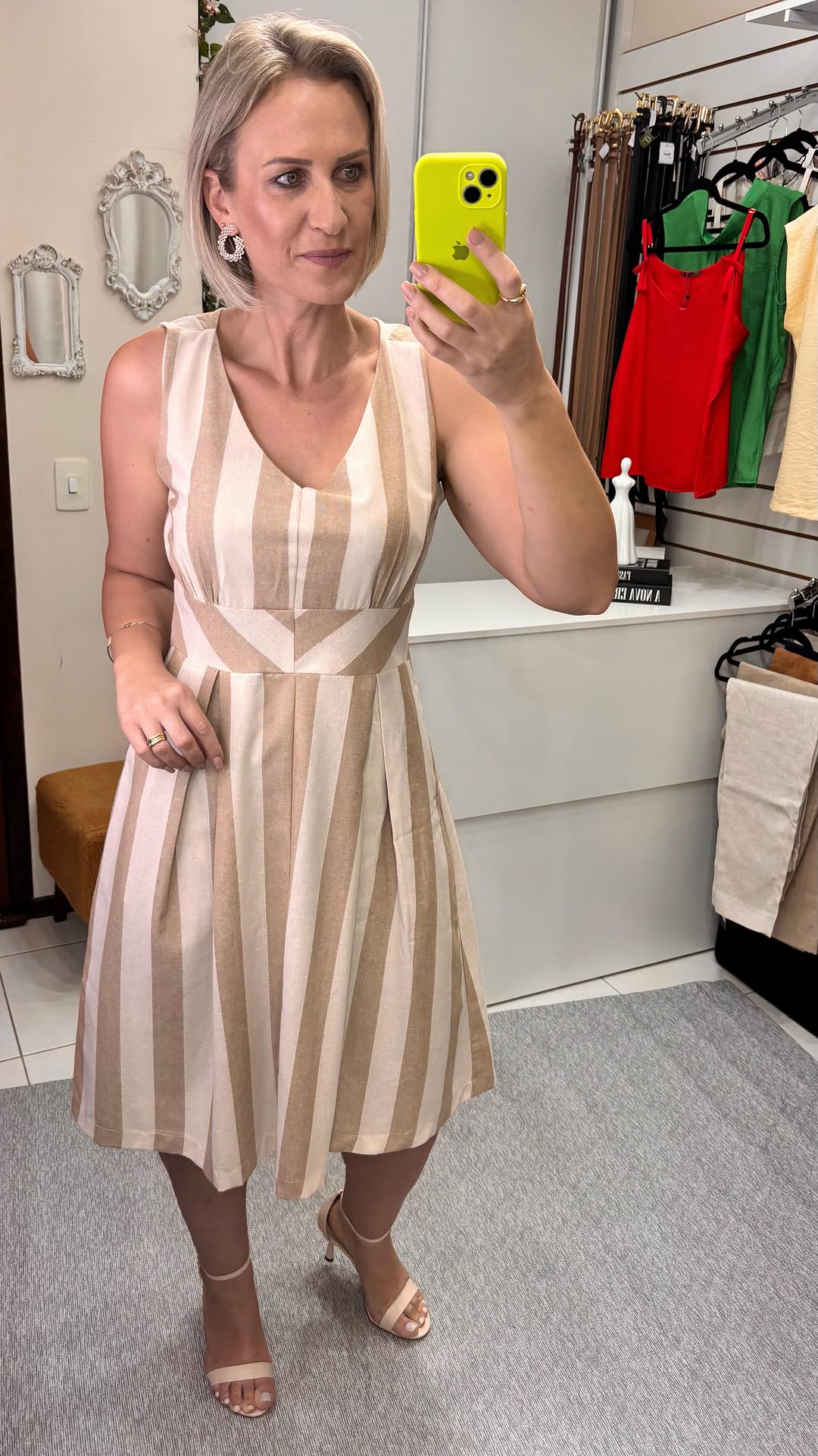 Vestido Carla - Linho