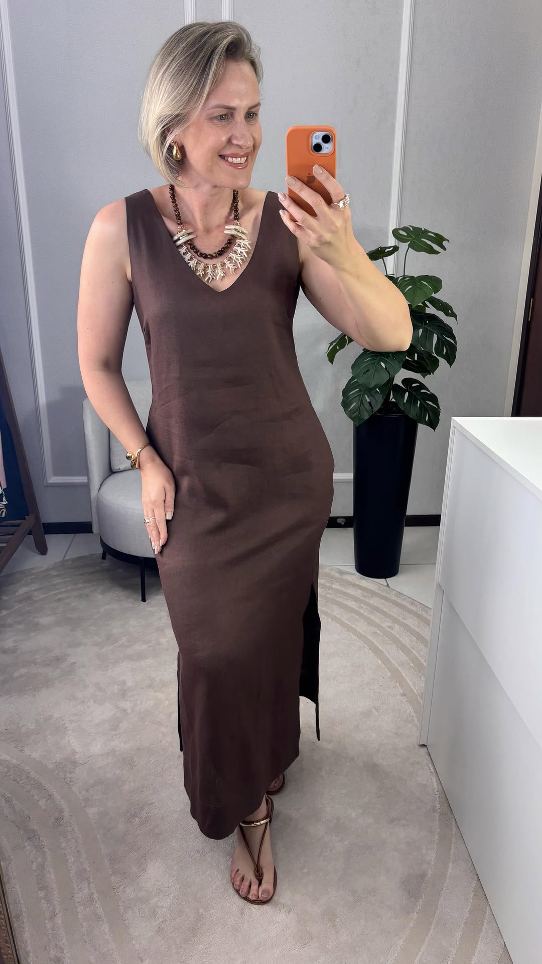 Vestido Joice - Linho 100%