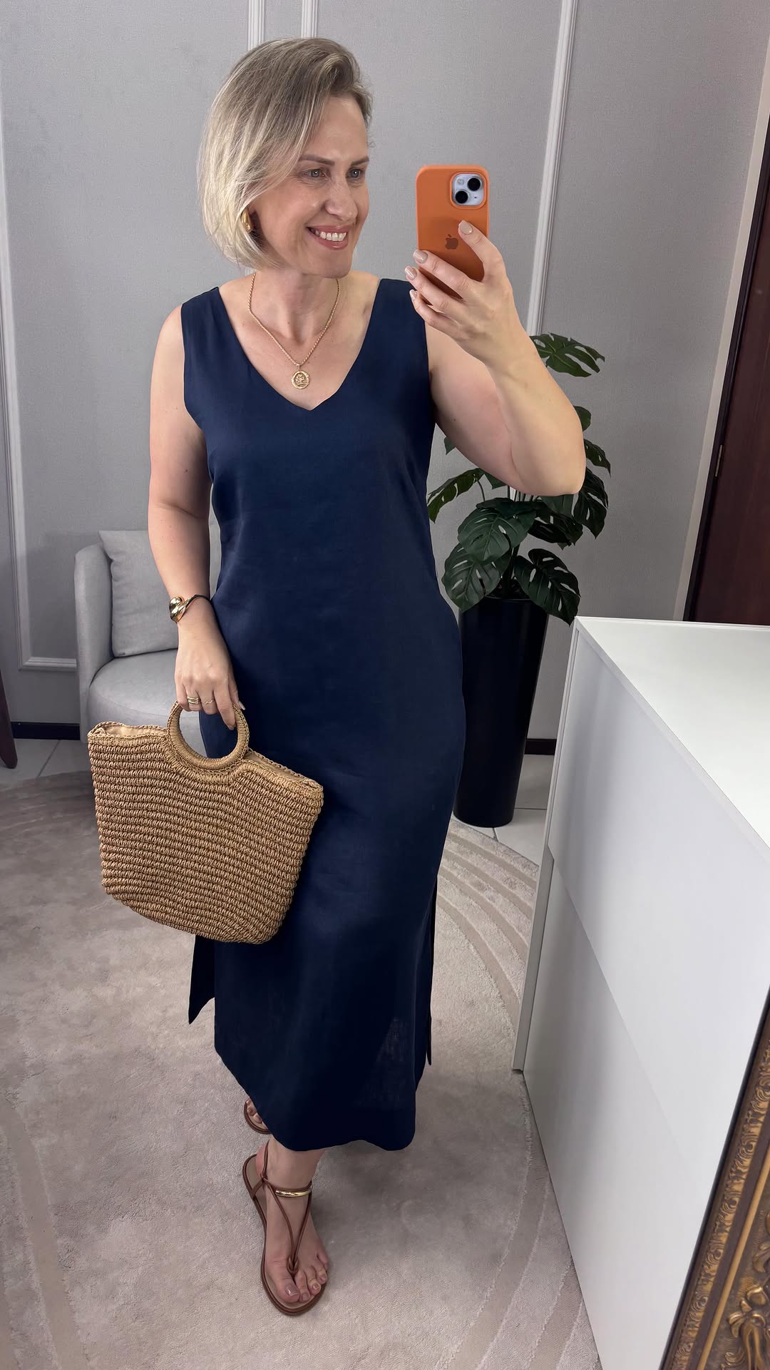 Vestido Joice - Linho 100%